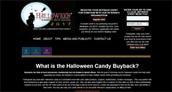 Desktop Screenshot of halloweencandybuyback.com